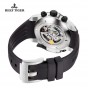 Reef Tiger/RT Mens Sport Watch Big Steel Case Complicated Dial with Year Month Perpetual Calendar Watches RGA3532