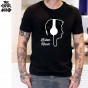 THE COOLMIND Top Quality Casual 100 COTTON O Neck Ear Phone DJ Printed Men T Shirt Casual Short Sleeve Cool Printed T Shirt
