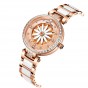 Reef Tiger/RT Fashion Lily Women Watch Rose Gold Diamonds Bezel Lady Automatic Watches Relogio Feminino RGA1599-POP
