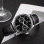 Reef Tiger/RT Elegant Business Mens Watches Perpetual Calendar Power Reserve Small Seconds Automatic Watches RGA1620