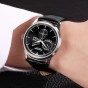 Reef Tiger/RT Classic and Elegant Automatic Watch Power Reserve Calendar Small Seconds Steel Watch for Men RGA1980