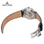 Reef Tiger/RT Fashion Elegant Watch Power Reserve Complete Calendar Small Seconds Steel Automatic Watch For Men RGA1980