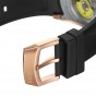 Reef Tiger/RT Men's Luxury Watches Tourbillon Analog Automatic Watch Rose Gold Tone Sport Wrist Watch Rubber Strap RGA3069