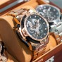 Reef Tiger/RT Designer Sport Mens Watch with Perpetual Calendar Date Day Complicated Dial Mechanical Bracelet Watch RGA3503-PBPB