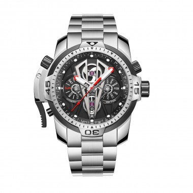 Reef Tiger/RT Top Brand Steel Sport Automatic Stainless Steel Men Fashion Mechanical Bracelet Waterproof Watches RGA3591-YBY