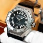 Reef Tiger Men Sports Watches Automatic Mechanical Watch Military Watches Leather Strap Relogio Masculino RGA6903-YBB