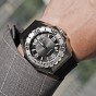 Reef Tiger/RT Big Sport Watches For Men Steel Case Automatic Mechanical Waterproof Military Watches RGA6903-YBBR