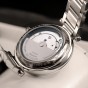 Reef Tiger Fashion Diamond Luxury Dress Watch Stainless Steel Bracelet Automatic Waterproof Stainless Steel Watch RGA1584