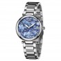Reef Tiger Fashion Diamond Luxury Dress Watch Stainless Steel Bracelet Automatic Waterproof Stainless Steel Watch RGA1584