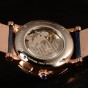 Reef Tiger/RT Luxury Men Leather Strap Calendar Rose Gold Case Genuine Analog Automatic Watches RGA1978-PLL