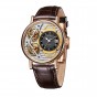 Reef Tiger Designer Fashion Watches Genuine Leather Band Luxury Rose Gold Automatic Watches RGA1995-PSSB