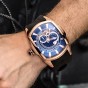 Reef Tiger/RT New Arrival Mens Rose Gold Case Rubber Strap Waterproof Automatic Watch RGA3069S-PBB