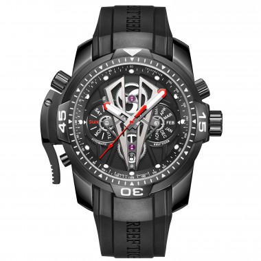 Reef Tiger/RT Top Brand Luxury Sport Automatic Stainless Steel Men Casual Fashion Mechanical Waterproof Watches RGA3591-BBBR