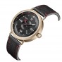 Reef Tiger / RT New Design Luxury Brand Watch Automatic Men Watch Genuine Leather Watch Waterproof Gold Rose Watch RGA9055