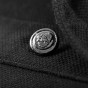 HELLEN&WOODY Summer Men's Polo Shirt Brands New Men's Cotton Lapel Slim Black Polo with Short-Sleeved