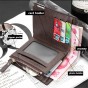 2017 Hot Fashion Plaid Coin Purses Wallet Recommended Short Wallets For Men Cash Clutch Bag PU Leather Wallets Men Wallets DR032