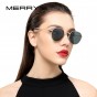 MERRY'S Retro Women Folded Sunglasses Men Classic Polarized Oval Sunglasses S'8093