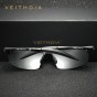 VEITHDIA Brand Designer Aluminum Mens Sunglasses Polarized Sun glasses Eyewear Accessories For Men oculos de sol masculino 6518