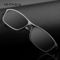 VEITHDIA Brand Designer Aluminum Men's Polarized Sunglasses Sunglass Eyewear Accessories Men Blue Mirror Sun Glasses Goggle 6520