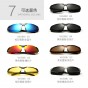 VEITHDIA Brand Aluminum Magnesium Polarized Mens Sunglasses Sun glasses Night Blue/red Mirror Male Oculos Eyewear For Men 6502