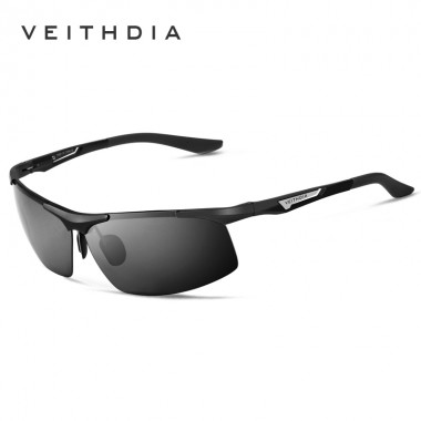 VEITHDIA Aluminum Magnesium Men's  Sunglasses Polarized Men Coating Mirror Glasses oculos Male Eyewear Accessories For Men  6562
