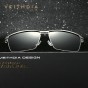 VEITHDIA Brand Stainless Steel Men's Sun Glasses Polarized Oculos masculino Male Eyewear Accessories Sunglasses For Men 2711