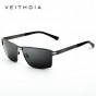 VEITHDIA Brand Stainless Steel Men's Sun Glasses Polarized Oculos masculino Male Eyewear Accessories Sunglasses For Men 2711