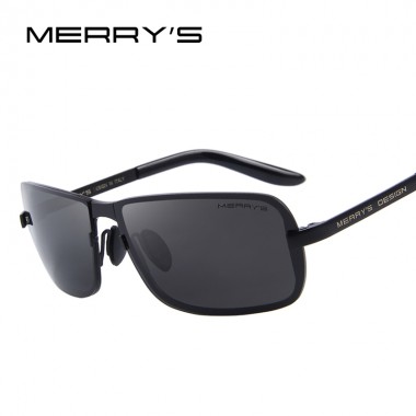 MERRY'S Design Men Classic CR-39 Sunglasses HD Polarized Sun glasses Luxury Shades UV400 S'8722