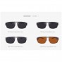 MERRY'S Men Aluminum Polarized Sunglasses Classic Brand Sunglasses EMI Defending Coating Lens Driving Polaroid Shades S'8452