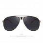 MERRY'S Men Classic Brand Sunglasses HD Polarized Aluminum Sunglasses Luxury Shades Shield Series S'8086