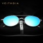 VEITHDIA Brand Designer Fashion Unisex Sun Glasses Polarized Coating Mirror Sunglasses Round Male Eyewear For Men/Women 3617