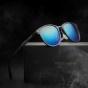 VEITHDIA Unisex Retro Aluminum Magnesium Sunglasses Polarized Lens Vintage Eyewear Accessories Sun Glasses Oculos de sol 6680
