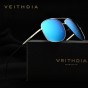 VEITHDIA Brand Men's Vintage Sunglasses Square Polarized UV400 Lens Eyewear Accessories Male Sun Glasses For Men/Women V2495