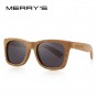 MERRY'S DESIGN Men/Women Wooden Sunglasses Retro Polarized Sun Glasses HAND MADE 100% UV Protection S'5140