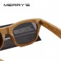 MERRY'S DESIGN Men/Women Wooden Sunglasses Retro Polarized Sun Glasses HAND MADE 100% UV Protection S'5140