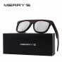 MERRY'S DESIGN Men Wooden Polarized Sunglasses HAND MADE 100% UV Protection S'5085