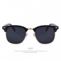 MERRY'S Men Retro Rivet Polarized Sunglasses Classic Brand Designer Unisex Polaroid Sunglasses UV400