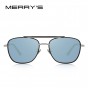 MERRY'S DESIGN Men Polarized Square Sunglasses Fashion Male Eyewear 100% UV Protection S'8180