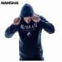 NANSHA Men Gyms Hoodies Gyms Fitness Bodybuilding Sweatshirt Crossfit Pullover Sportswear Male Workout Hooded Jacket Clothing