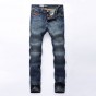 Hot Sale Fashion Men Jeans Dsel Brand Straight Fit Ripped Jeans Italian Designer 100% Cotton Distressed Denim Jeans Homme