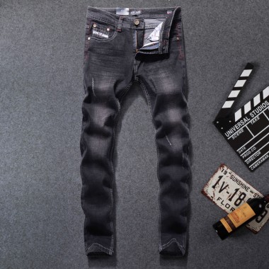 2017 Fashion Men Jeans Straight Fit Leisure Quality Cotton Biker Jeans Denim skinny jeans men,Original Dsel Brand Jeans,707-B