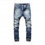 2016 New Hot Sale Fashion Men Jeans Dsel Brand Straight Fit Ripped Jeans Italian Designer Distressed Denim Jeans Homme!A982