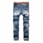 Newly Italian Designer Fashion Men Jeans Dsel Brand Ripped Jeans For Men Distressed Destroyed Biker Jeans Denim Pants 964-1