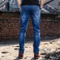 Mens Biker Jeans Denim Denim Casual Jean Punk Cool Style Men's Jean Skinny Homme All-match Blue Color Brand Trousers Male 247
