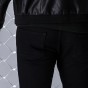 Lawrenceblack Brand Men Jeans Size 27 to 38 Black Stretch Denim Trousers Fit Men Jean for Man Pants Trousers Jean Slim Homme 838