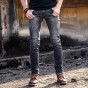 Mens Biker Jeans Denim 2017 Fashion American Style Brand Pants Elastic Stretch Motorcycle Jeans Top Quality Trousers Male 240