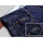 Free shipping Brand hot selling pants Men 's cotton casual jeans Large size straight jeans loose trousers  70yw