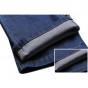 Free shipping New arrivals Men's spring and summer thin business casual jeans Straight stretch fashion comfortable jeans 53yw