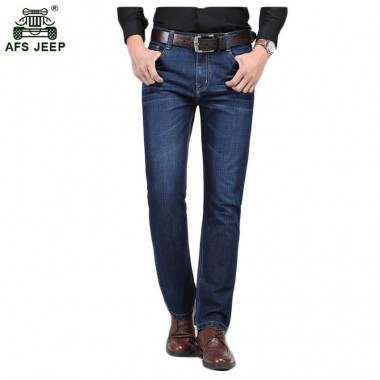 Free shipping Man Fashion Jeans Autumn Winter Mens Denim Pants Straight High Quality Male Trousers Jeans Man Classic 58hfx