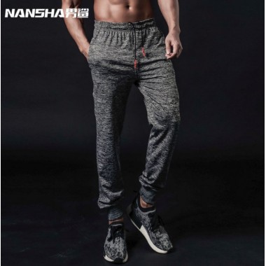 NANSHA Brand High Quality Jogger Pants Men Fitness Bodybuilding Gyms Pants For Runners Clothing Autumn Sweat Trousers Britches